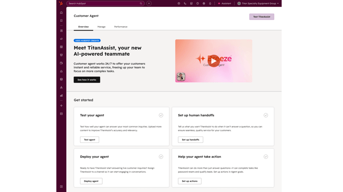 Customer-agent-in-hubspot