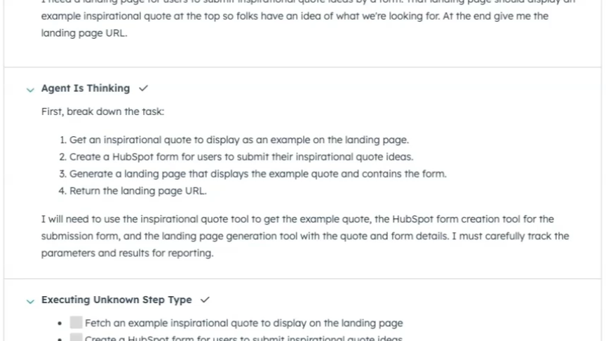 The agent outputs more verbose explanations than a default agent