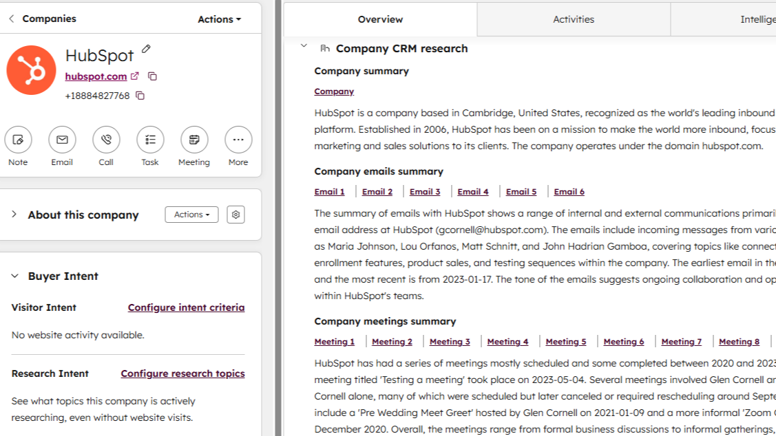 View on Record Example