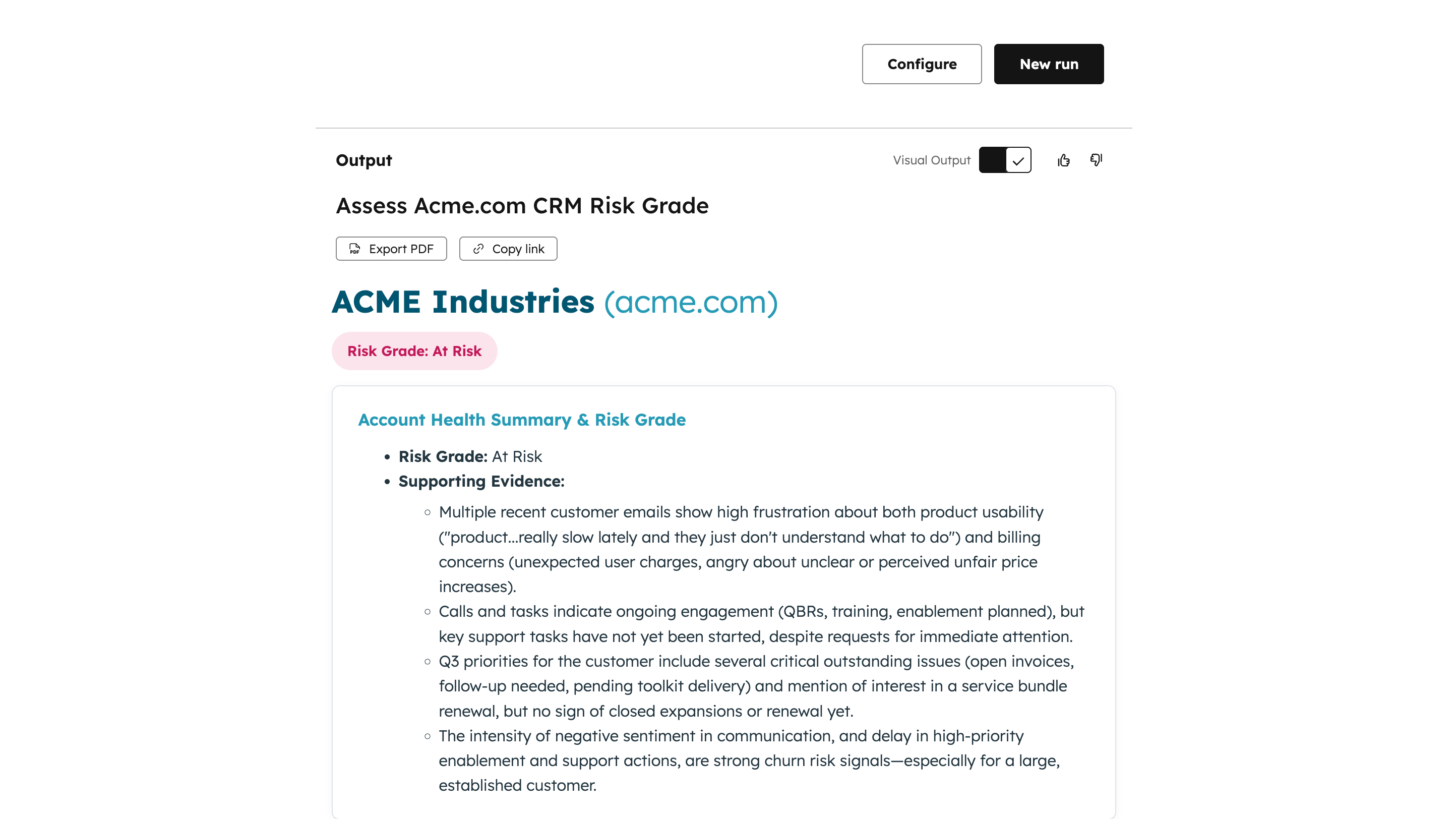 Image of health summary